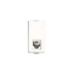 Presa connettore telefonico RJ11 - connessione tipo K10 - colore bianco Serie MATIX