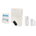 KIT AGILITY 3 COMPOSTO DA: CENTRALE CON PSTN, TASTIERA BIDIREZIONALE LCD, 1 RADIOCOMANDO, 1 WAVE PIR, 1 CONTATTO MAGNETICO