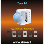 TAPPO ADATTATORE PRESE TV/SAT FORATO BTICINO LIVING INTERNATIONAL PER SENSORE INCASSO TOP10 SS1-TO SIRSEN