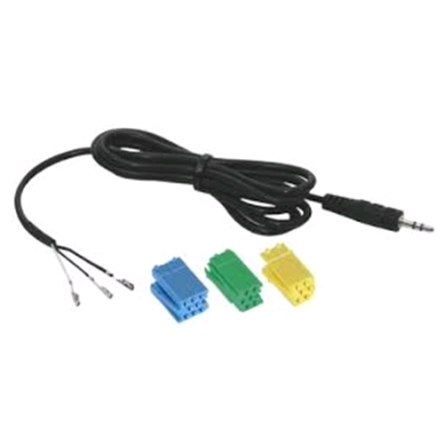 Auto veicolo radio AUX Bluetooth cavo adattatore 12 V mini ISO 6PIN jack  amplificatore + filtro rumore per SMART FORFOUR (W454) 04 > 06