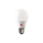 LAMPADINA LED GOCCIA E27 12W CON SENSORE CREPUSCOLARE LUCE NATURALE  Equivalenza: 75 W