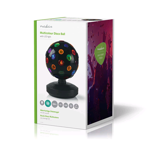 SFERA MAGICA LED MULTICOLORE PER USO INTERNO CON LETTORE MP3 Babilonia Shop