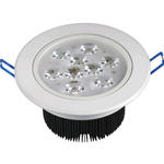 LAMPADA LED DA INCASSO Ø 133 mm - 9W - BIANCO 6000K FORO 110 MM