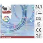 TUBO LUMINOSO NATALE LED 9 METRI MULTICOLOR 