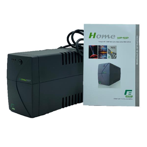 GRUPPO CONTINUITA' UPS 1550VA ELSIST PC TV HIFI MODEM ANTIFUTO ROUTER HOME  1550 - System Shop