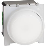 Torcia Estraibile Serie LIVING NOW - LED - 230V 2h - Ricaricabile - Bianco