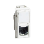 Presa Trasmissione Dati RJ45 Serie LIVING NOW - Cat.5e UTP - Bianco