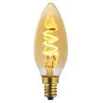 LAMPADINA VINTAGE LED CANDELA DECO FLEX E14 4W LUCE CALDA CANDELA DECO FLEX