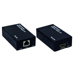 Estensore di segnale HDMI per UTP categoria CAT5E O CAT6 - Lunghezza massima 50MT CAT5 - 60MT CAT6 - Supporta risoluzione 1080p 