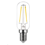 Lampada LED Filamento Tubolare 2W Clear E14 Luce Calda Equivalenza 25W 250lm