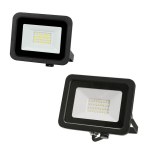 Proiettore LED 20W - 4000K - 12/24V AC-DC - Nero Lumen 1500