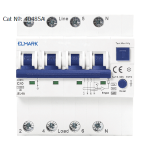 INTERRUTTORE MTD MAGNETOTERMICO DIFFERENZIALE 4P 25A 6KA 300MA 5 MODULI TIPO A 