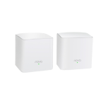 RIPETITORE RETE MESH WIFI  PER TUTTA LA CASA KIT MW5G(2-pack) Dispositivo per ampliare la copertura WiFi a casa senza perdere mai la connessione e la qualità del segnale con tecnologia Mesh. Composto da 2 unità che riescono a coprire fino a 200m², garante