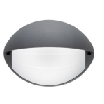 Lampada da parete led Sovil Coconut con Palpebra 7W 4000K grafite - 99511/16