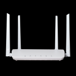 Router 4g cat4 150mbps download, 50mbps upload, porta rj45 10/100mbps, interfaccia wi-fi 2.4ghz 802.11 b/g/n, slot per scheda nano sim