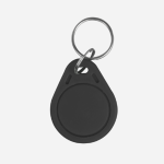 Portachiavi TAG di prossimità numerato ID per radiofrequenza EM passivo | Color nero Bassa frequenza 125 kHz Leggera e portatile Massima sicurezza RFID-TAG-BLACK Black Tag RFID